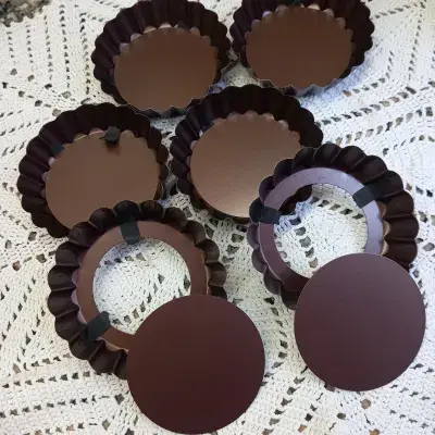 Mini tarteras desmontables